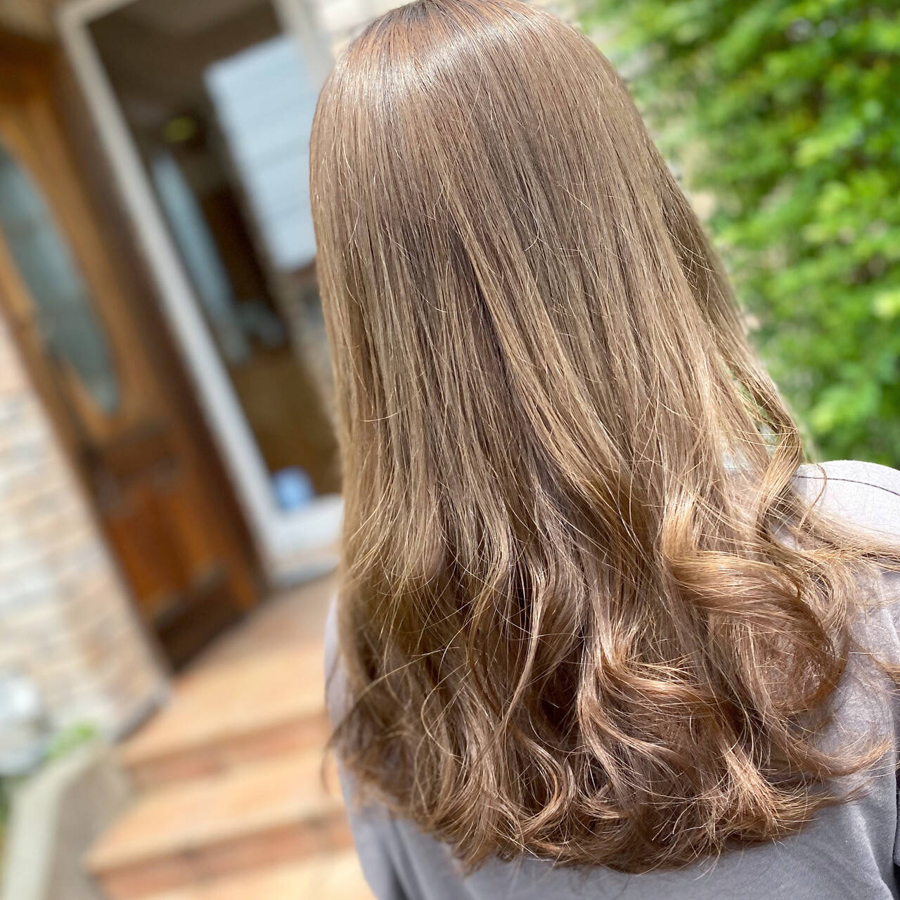 イルミナカラー ミルクティーベージュ 髪質改善 エレガント Herbs Hair 前橋 荒木ひろか Hair