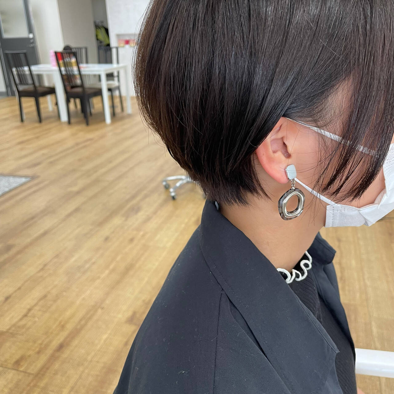 ミニボブ ショートボブ ショート ベリーショート Frame学園前 Frame Kajiyama Hair ミニボブ ショートボブ ショート ベリーショート Frame学園前 Frame Kajiyama Hair