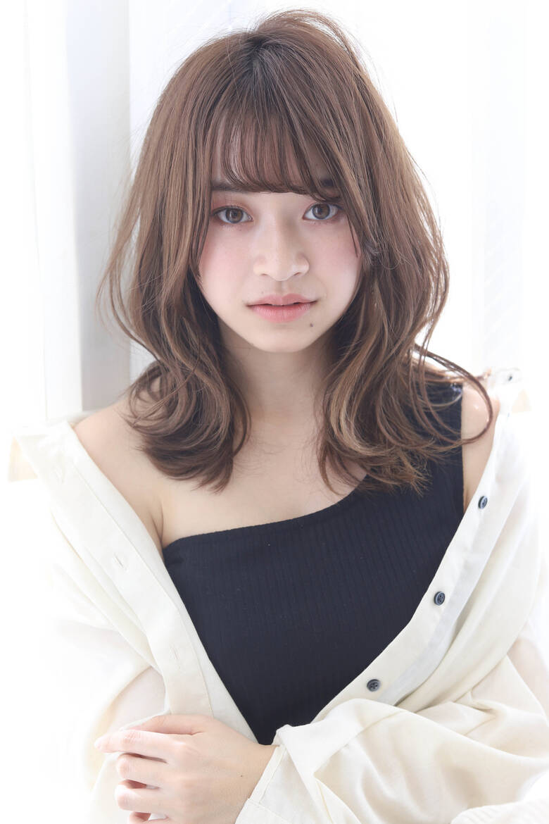 フェミニン 透明感 ゆるふわパーマ おフェロ Amu Se代々木店 Prima 新宿店 宮澤 健 Hair
