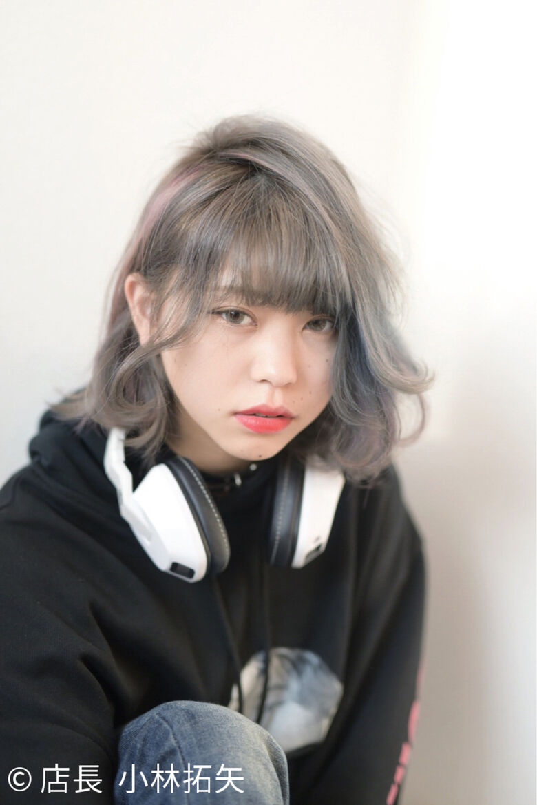 アッシュ ボブ 外国人風 色気 Avance 千代田 店長 小林拓矢 Hair
