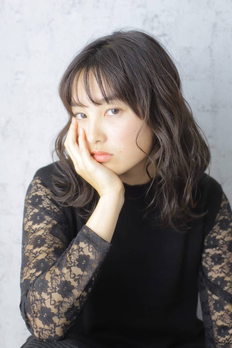 外ハネ 大人かわいい ナチュラル ミディアム Starberry 逗子店 山内雅淳 Starberry Hair