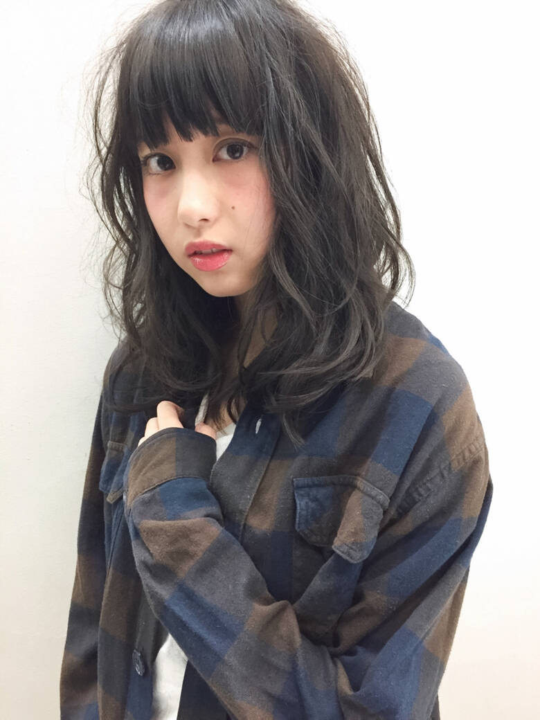黒髪 セミロング パーマ 艶髪 Shikio Hair Design 天神 大名 赤坂 警固 吉川 ミチオ 25 Hair 黒髪 セミロング パーマ 艶髪 Shikio Hair Design 天神 大名 赤坂 警固 吉川 ミチオ 25 Hair