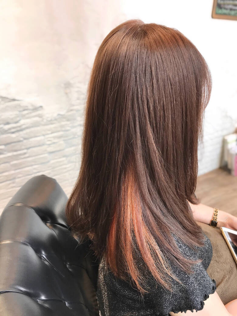 レイヤーロングヘア ガーリー レイヤーカット セミロング 花鳥風月total Beauty 小川宏人 Hair