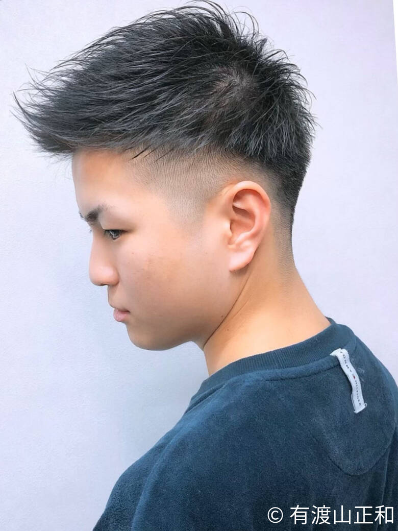 ショート ツーブロック フェードカット モテ髪 Hair Salon Rudo 有渡山正和 Hair ショート ツーブロック フェードカット モテ髪 Hair Salon Rudo 有渡山正和 Hair