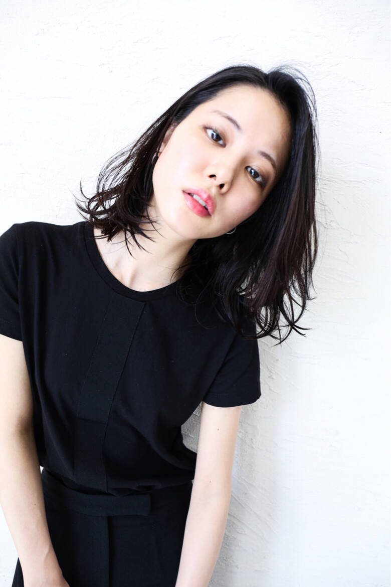 黒髪 モード 大人かわいい ロブ Tora 宮永えいと Tora店長 Hair