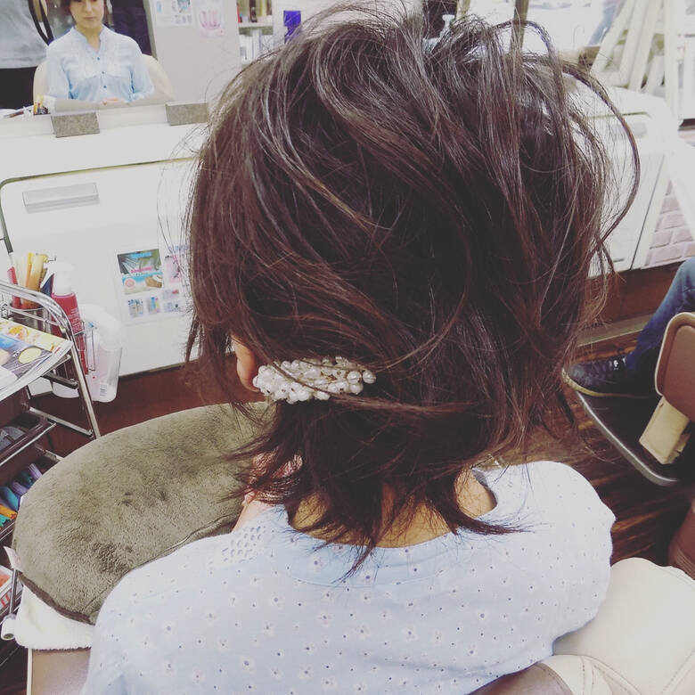ゆるふわ ヘアアレンジ 編み込み 簡単ヘアアレンジ Ame Briller 山口 千波 Ame Briller Hair