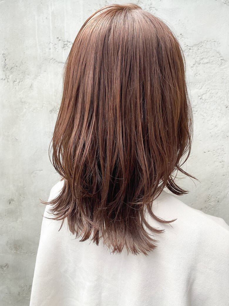 レイヤーボブ ウルフカット ミディアム ナチュラル Dydi 表参道 西谷美鈴 Hair