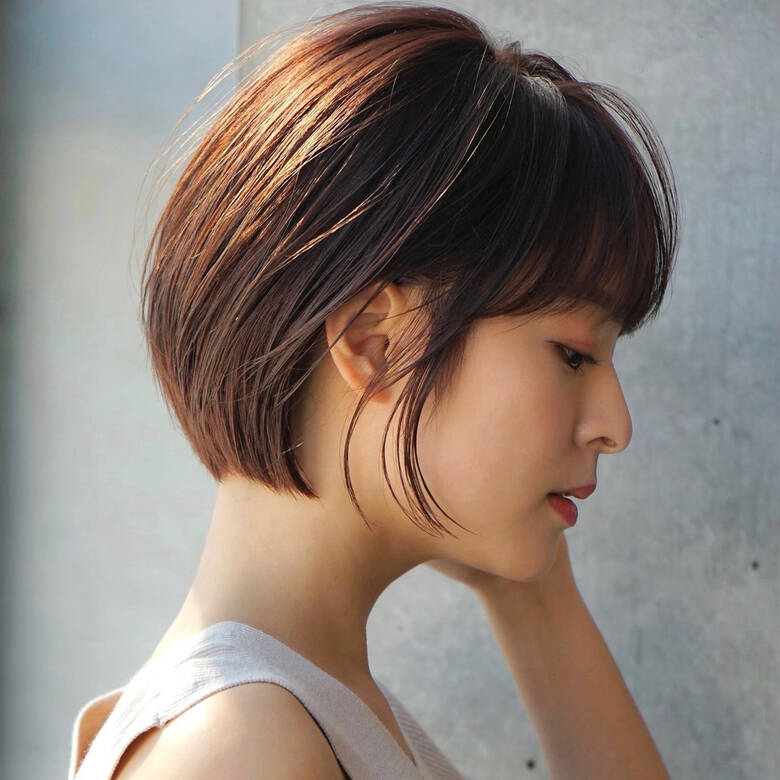 ボブ 大人女子 ショートボブ 大人ショート Ain 表参道 川原大地 6387 Hair