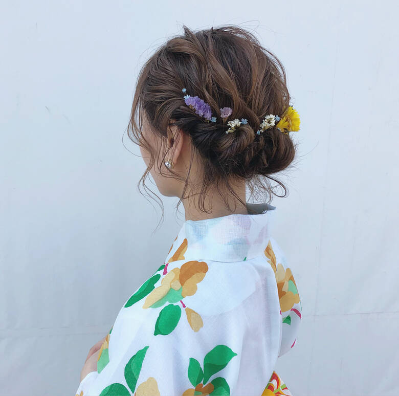 花火大会 ナチュラル 夏 デート Maison De Sisi Hii De Hair