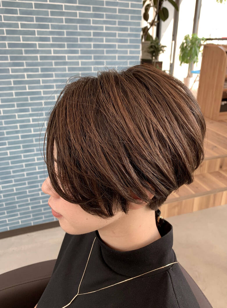 ナチュラル ショート ショートボブ ハンサムショート Mantap Hair 辻田ユウスケ Hair