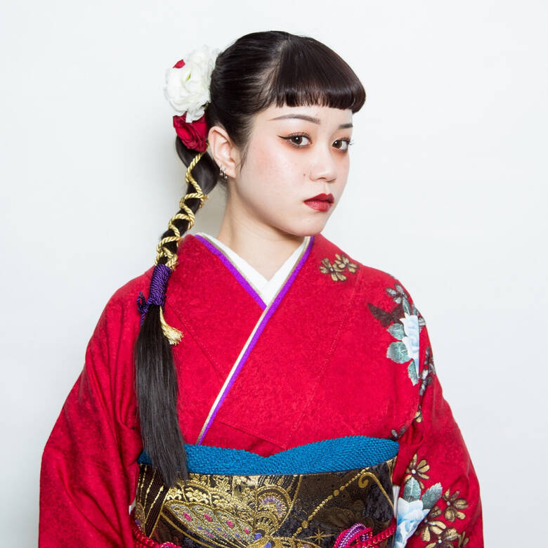 浴衣アレンジ 成人式ヘアメイク着付け ロング モード Silem シーレム Mikizo Hair 浴衣アレンジ 成人式ヘアメイク着付け ロング モード Silem シーレム Mikizo Hair