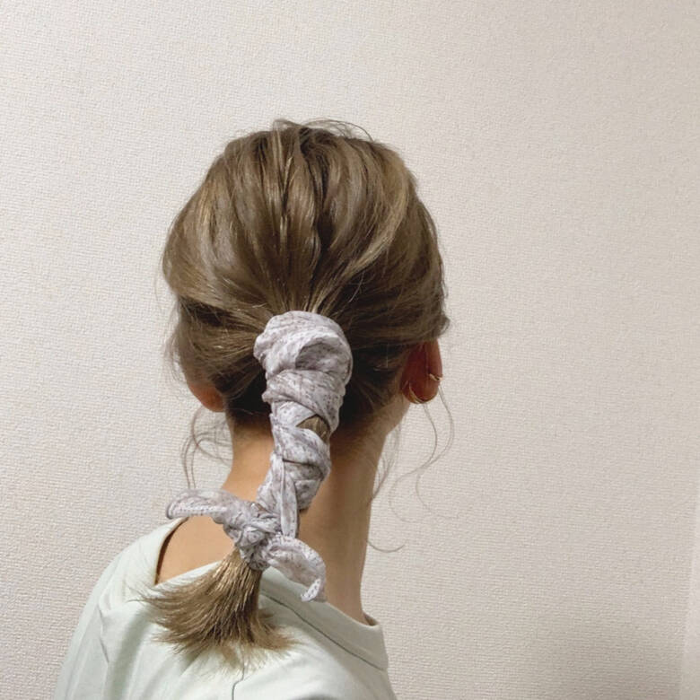 セルフアレンジ 切りっぱなしボブ ナチュラル スカーフアレンジ Go Today Shaire Salon 渋谷モディ店 谷川 未来 5654 Hair セルフアレンジ 切りっぱなしボブ ナチュラル スカーフアレンジ Go Today Shaire Salon 渋谷モディ店 谷川 未来 5654 Hair