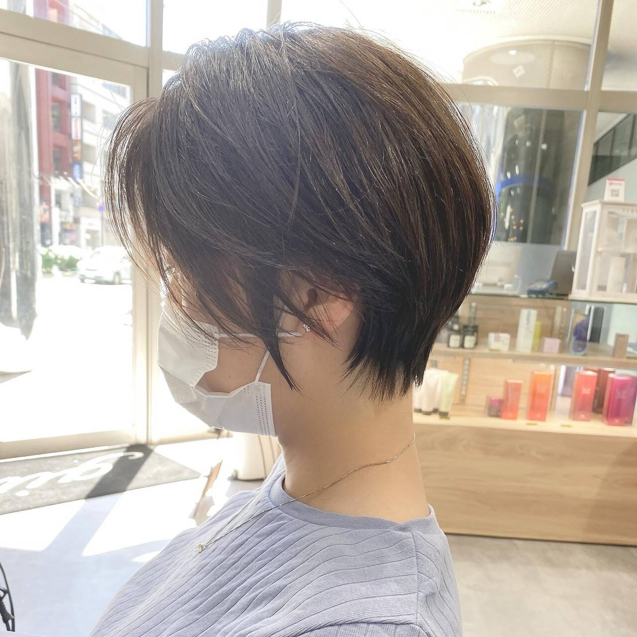 小顔ショート ショートヘア エレガント ショートボブ Giinii 横浜ショートヘア人気no 1 渋谷良太 Hair