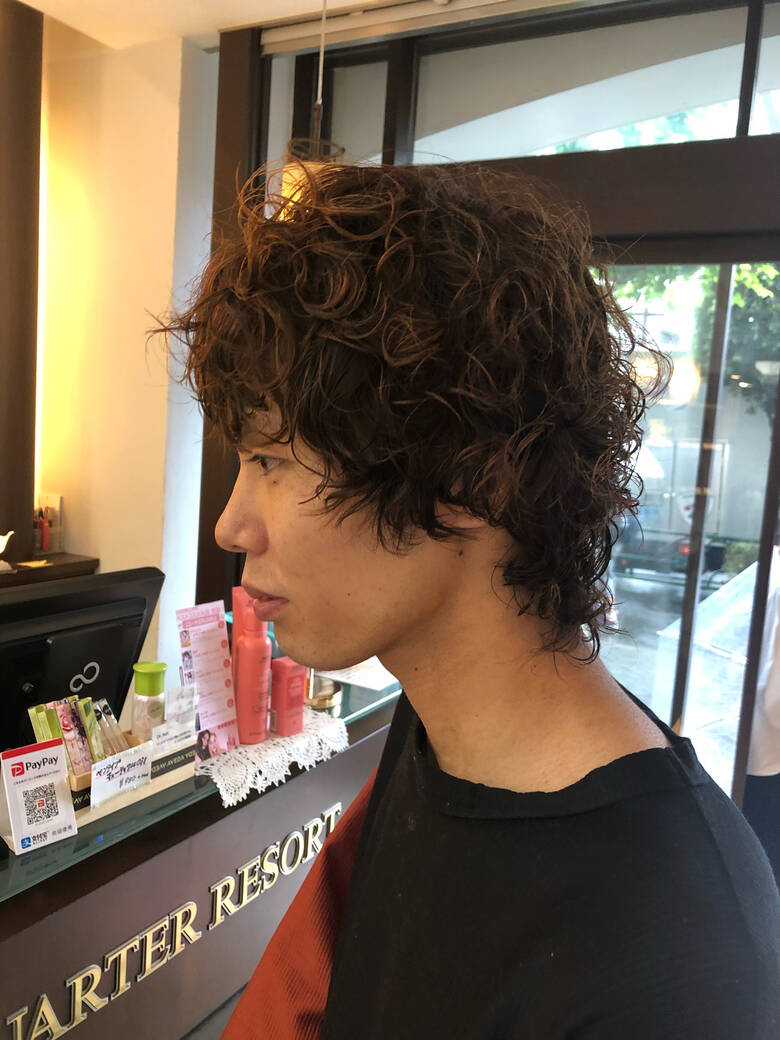 ウルフパーマ ウルフカット ショート マッシュウルフ Quarter Resort 大谷 奈々子 Nanaco Hair