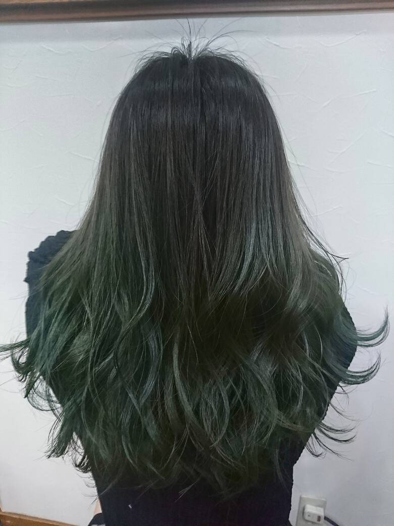 ロング コントラストハイライト グラデーションカラー ハイライト Hair Design Paul 松本 尚弥 Hair