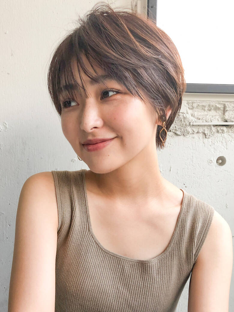 ナチュラル 大人ミディアム ショート ショートボブ Laviage 茎沢裕太 5193 Hair