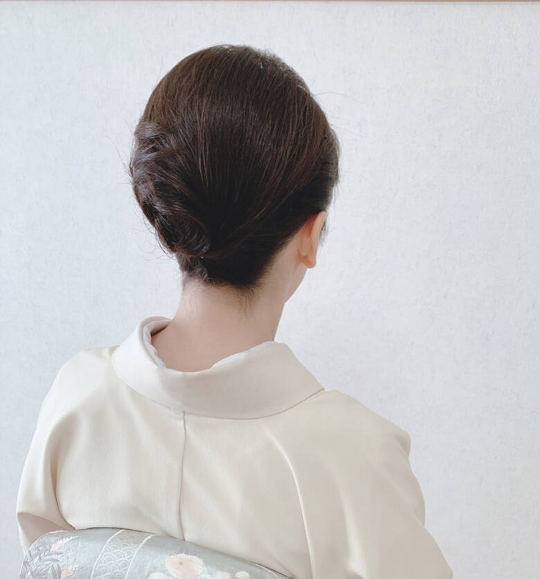 エレガント 黒髪 ミディアム 和装ヘア 福岡天神ヘアセット 着付け専門店 Three Keys Moriyama Mami Hair エレガント 黒髪 ミディアム 和装ヘア 福岡天神ヘアセット 着付け専門店 Three Keys Moriyama Mami Hair