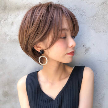 21年夏 前下がりショートのテーマ別おすすめスタイル Hair