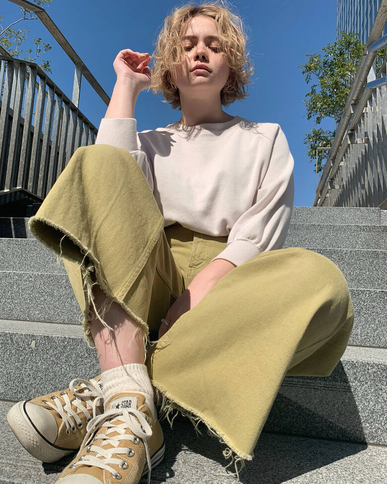 ボブ ナチュラル パーマ Peek A Boo 綾部りゅうと Hair