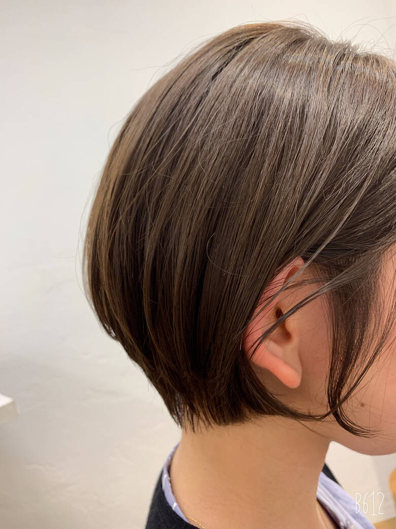 パーマ 黒髪 スポーツ デート Maltu ショートヘア ボブヘア Maltu 石丸卓郎 4215 Hair