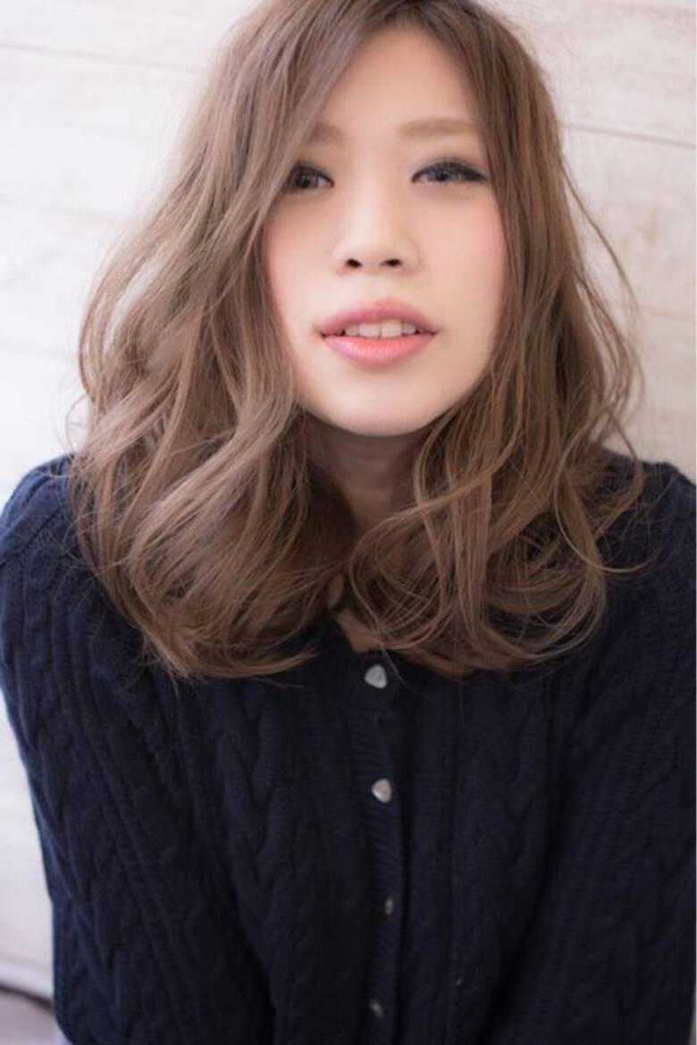 ゆるふわ ウェーブ ミディアム 秋 Vicushair 田渕 英和 Vicushair Hair
