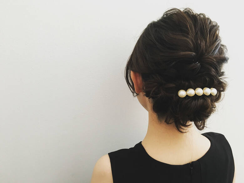 ヘアアレンジ セミロング 上品 エレガント Toneriko 藤城 恭平 Hair ヘアアレンジ セミロング 上品 エレガント Toneriko 藤城 恭平 Hair