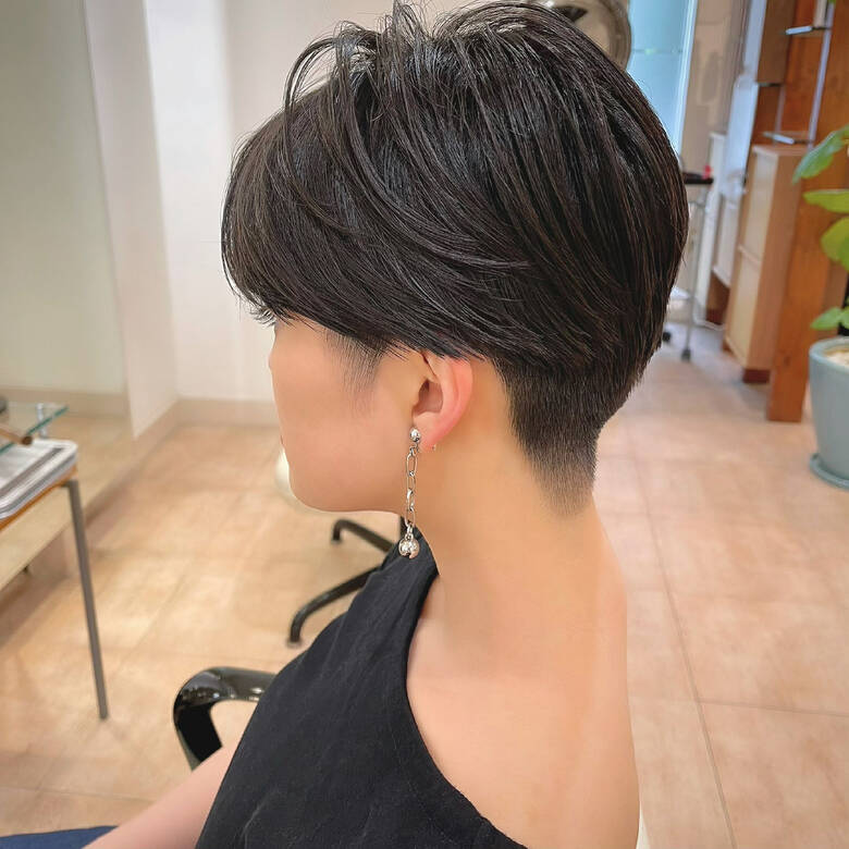 ショートヘア 刈り上げ女子 ツーブロック ショート Fabris 平本 詠一 Hair
