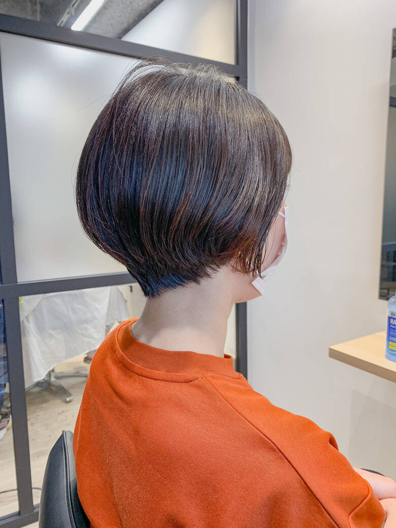 ショートボブ ショートヘア ナチュラル 30代 Fable Ginza 骨格補正のプロ 石坂ゆうと ボブ ショートヘア 5929 Hair