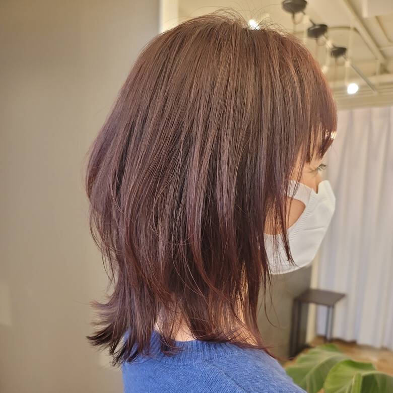 40代 卵型 レイヤーボブ ナチュラル Avant Naoko Miura 大阪 心斎橋 Avant 6846 Hair