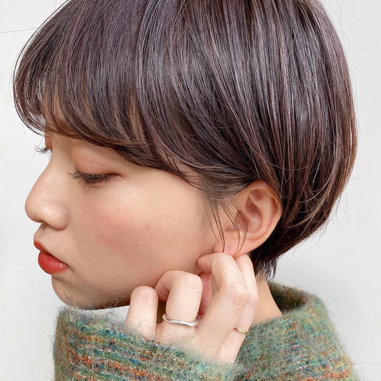 ショート 前髪あり ショートボブ ナチュラル Driveforgarden ドライブフォーガーデン 前髪 ボブ ミディアムが得意 佐藤真希 Hair