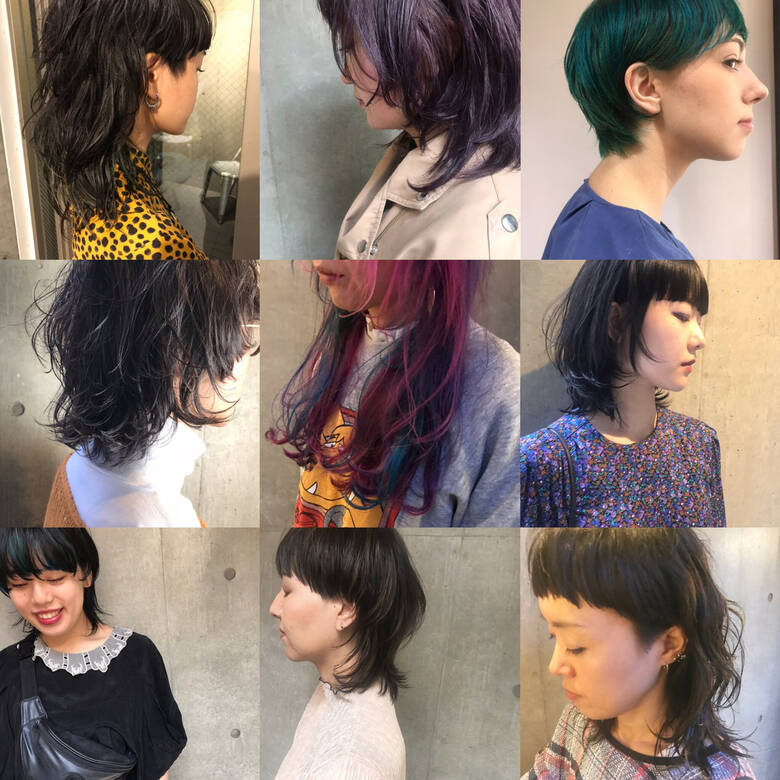ショート ヘアアレンジ モード スポーツ Bibito Bibito Crew Hair