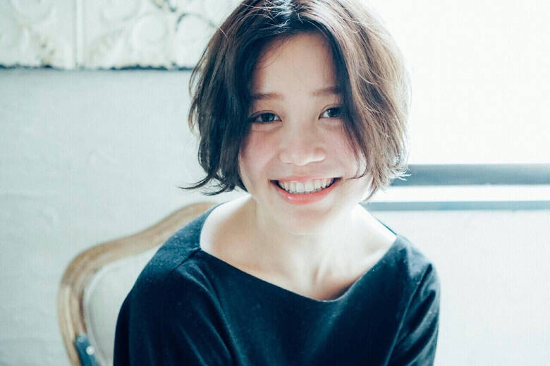 ナチュラル おフェロ ショートボブ 大人かわいい Gigi 代々木 ハリ ノブヨシ ショートとボブとハイライトの人 Hair