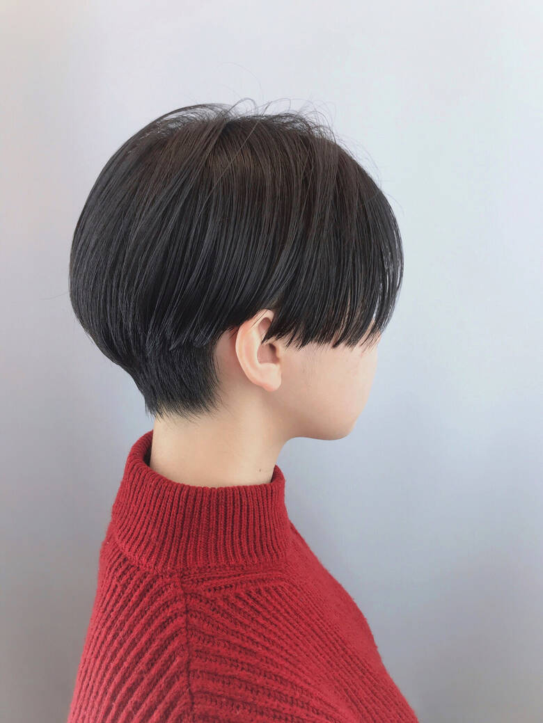 モード クール おしゃれ 黒髪ショート Morio From ｌondon 原宿本店 Marie awa Morio原宿 4508 Hair