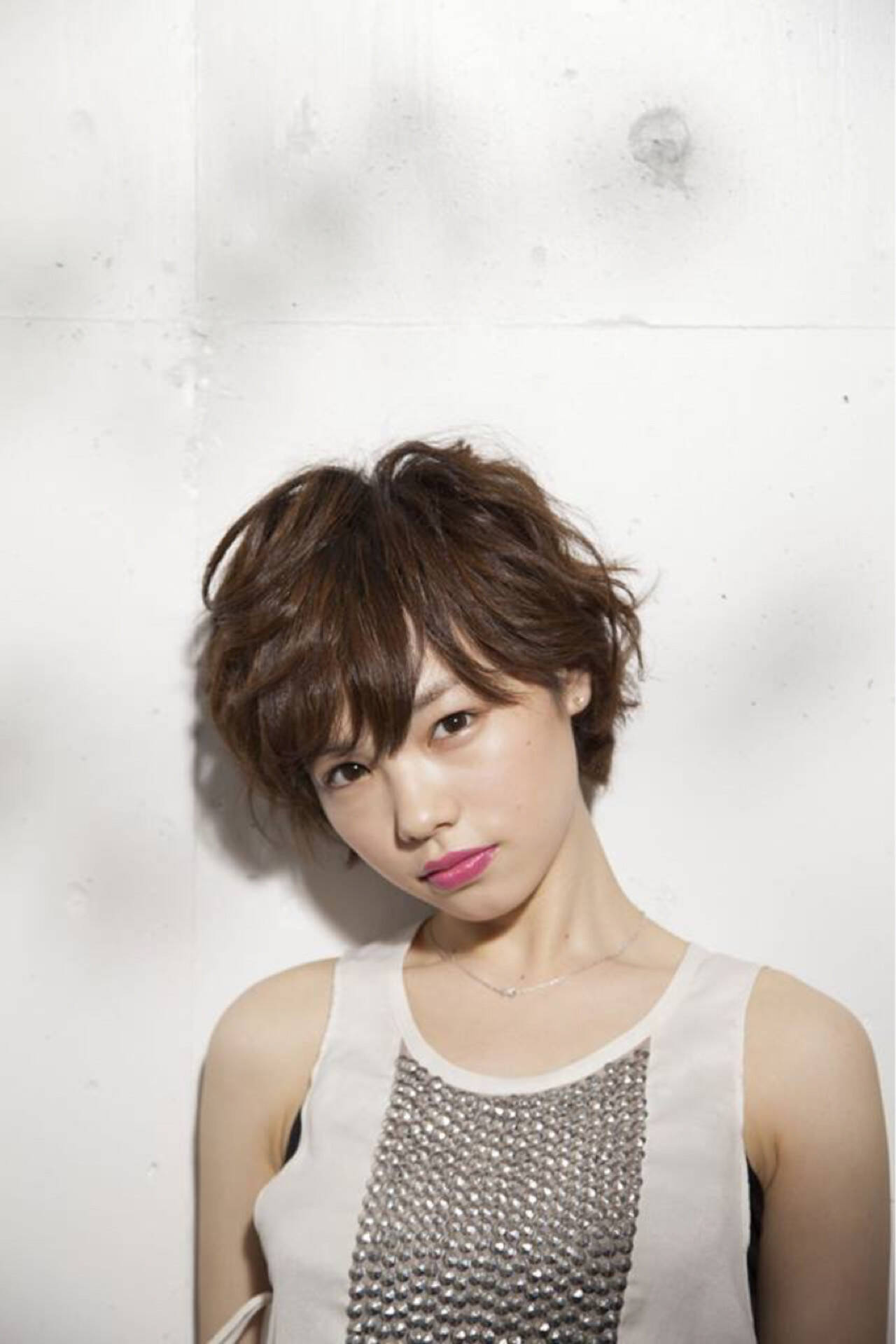 髪型 ボブ 卵型