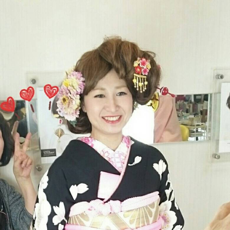 ショート 和服 着物 和装 あ あ Hair