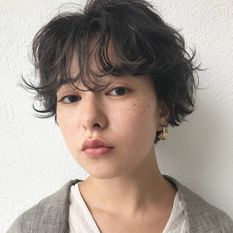 パーマ 愛され ナチュラル マッシュ Nanuk渋谷店 ナヌーク 高橋 忍 Hair