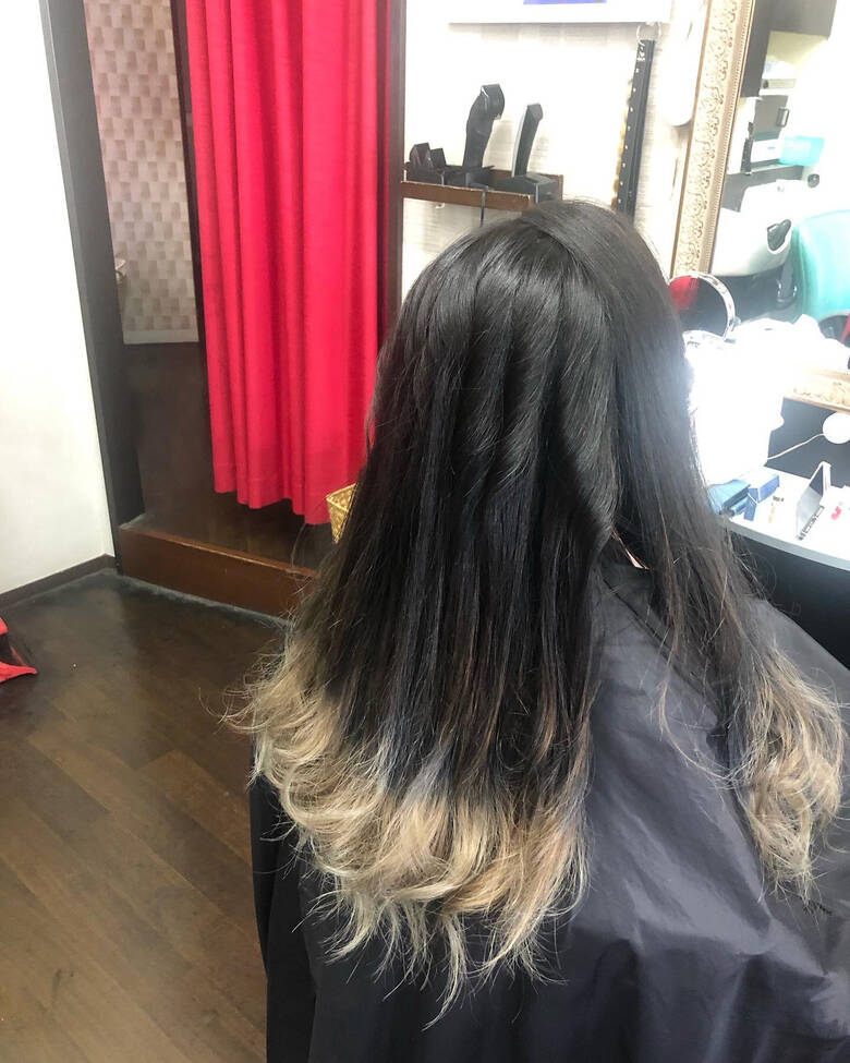 グラデーション グラデーションカラー ロング 卵型 リンクス美容室 リンクス美容室 Hair