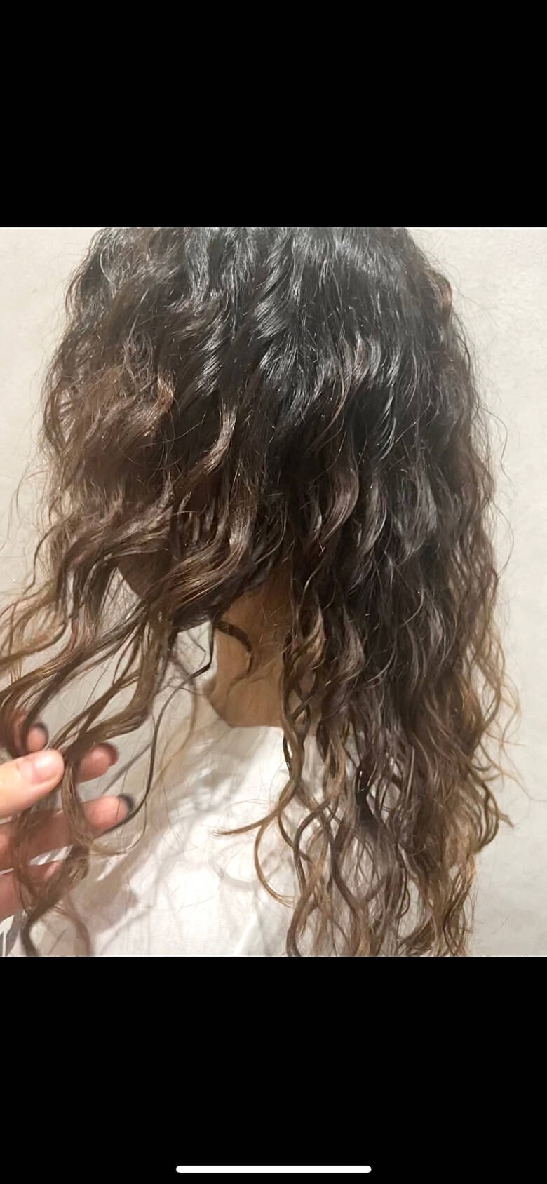 無造作パーマ スパイラルパーマ セミロング 代 Re Ice Re Ice 大竹 歩 Hair