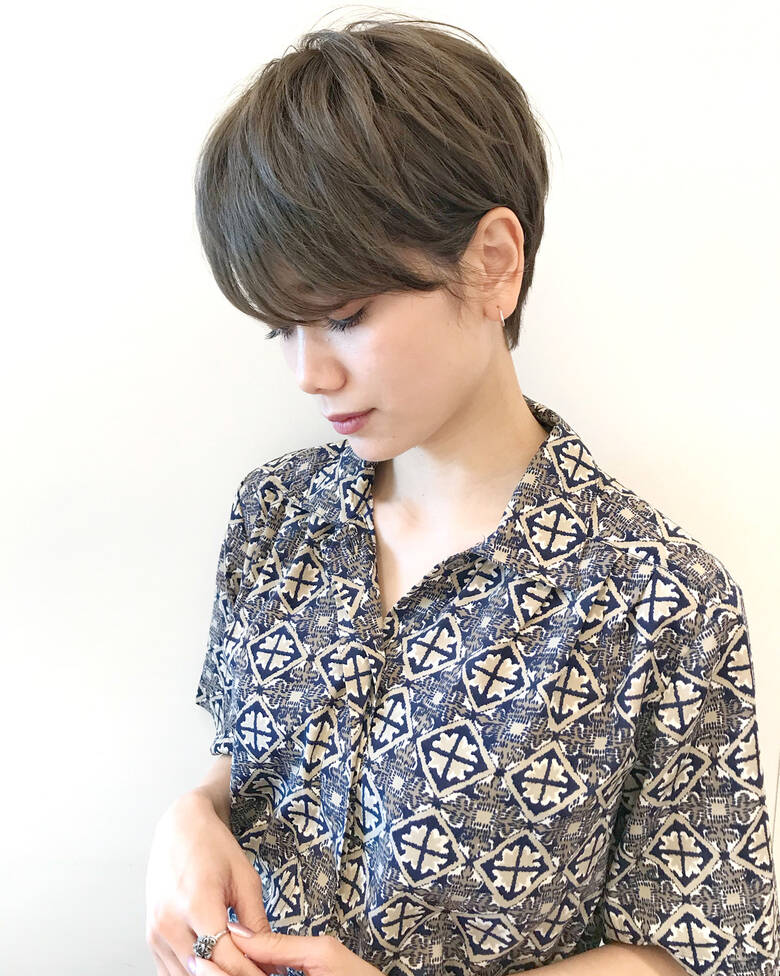 オフィス ショート かっこいい 前下がり Send By Hair ショートヘア美容師 ナカイヒロキ Hair