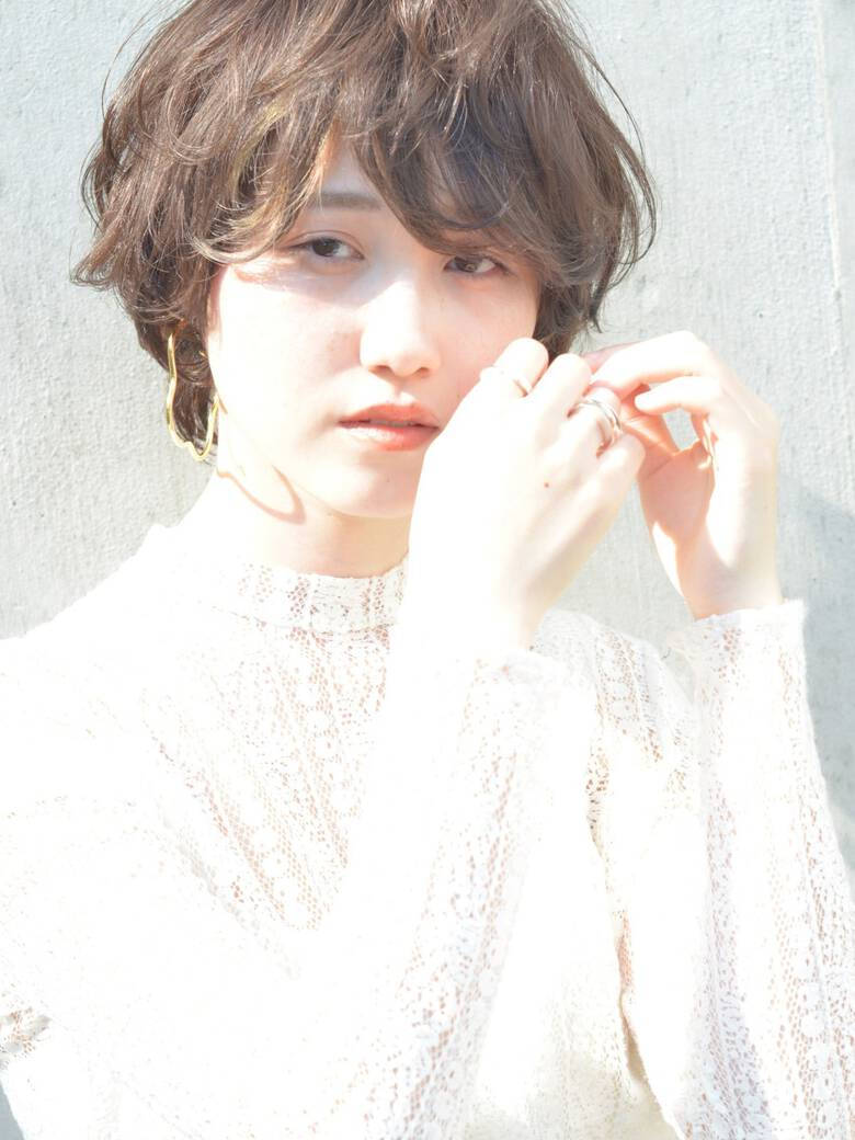 ショートヘア モテ髪 透明感 ショートボブ Clear Of Hair 栄南店 挟間 直人 Hair