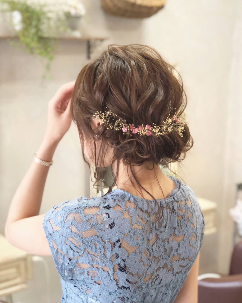 ギブソンタック 花火大会 セミロング お祭り Maison De Sisi Hii De Hair