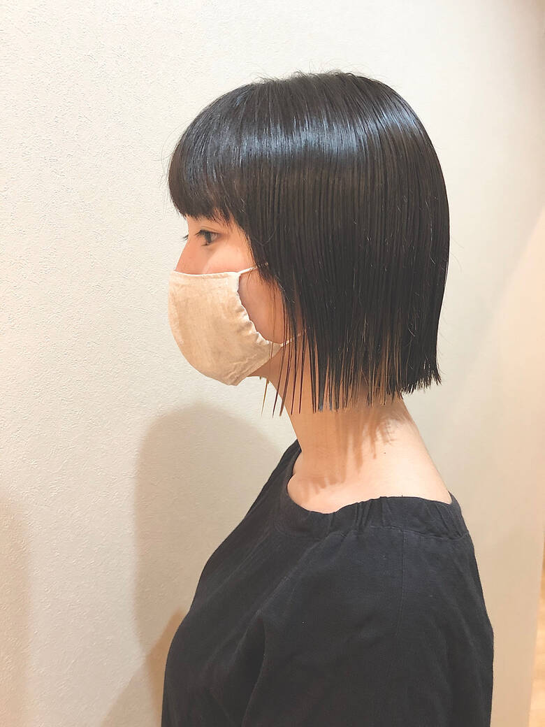 切りっぱなし ボブ N オイル コンサバ Ar Hair アールヘア 比嘉一喜 Hair 切りっぱなし ボブ N オイル コンサバ Ar Hair アールヘア 比嘉一喜 Hair
