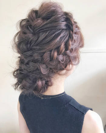 ショートの結婚式ヘアアレンジ もう悩まない Hair