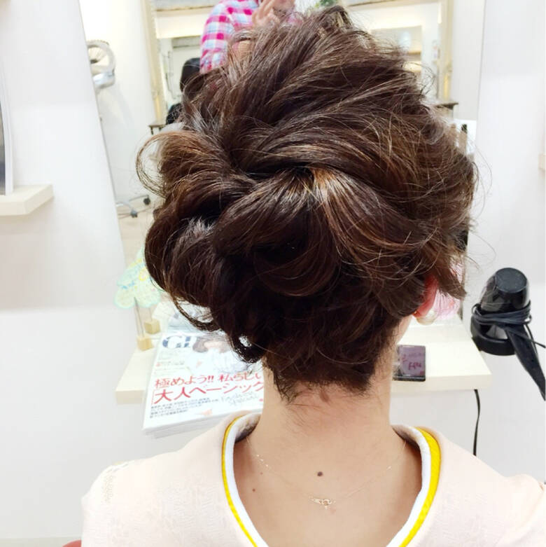 ミディアム 成人式 外国人風 謝恩会 Linola Like A Sunshine リノラ George Hair