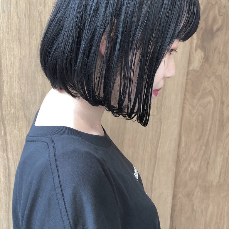 ショートボブ ボブ ナチュラル インナーカラー Twiggy 歩行町店 松井勇樹 Hair