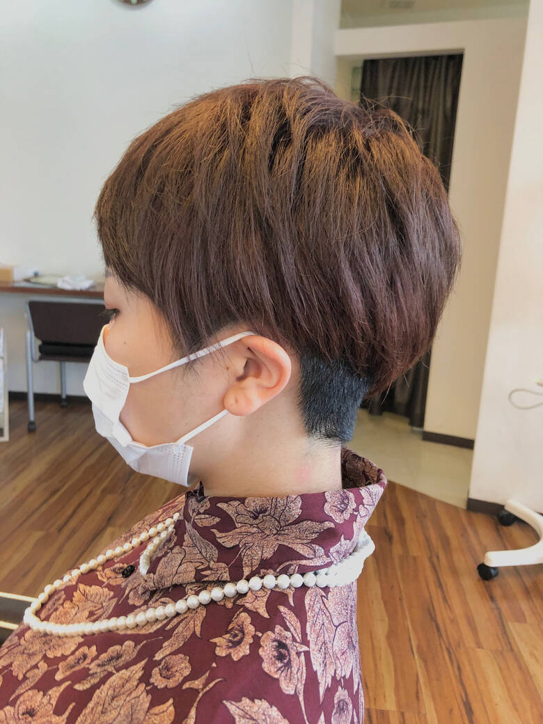 小顔ショート ナチュラル ベリーショート ショートボブ Chic Hair Onojo 見原一輝 Hair