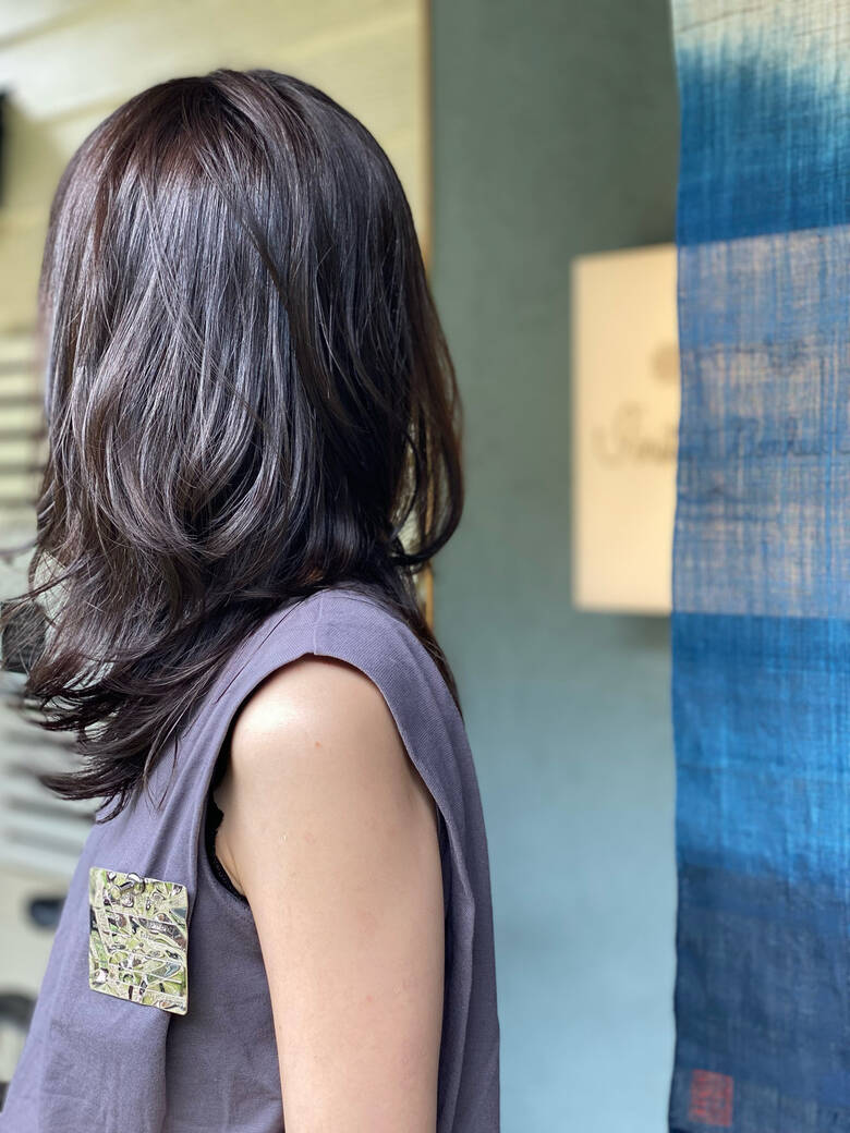 モード ミディアム ウルフカット L Instant Bonheur Miho Morita Hair