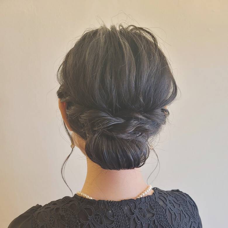 ヘアアレンジ 結婚式アレンジ ナチュラル 私とマスクとヘアアレンジ Avant Naoko Miura 大阪 心斎橋 Avant Hair