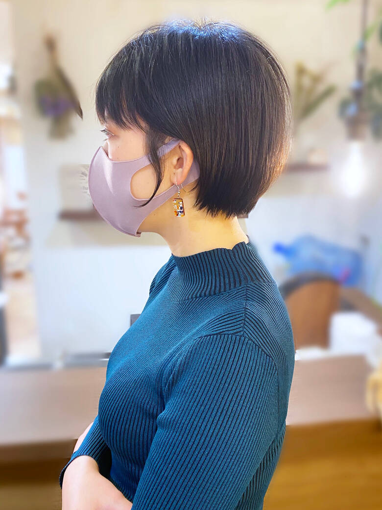ナチュラル ショートボブ ミニボブ ショート モリオフロムロンドン 池袋店 日平 海 Hair ナチュラル ショートボブ ミニボブ ショート モリオフロムロンドン 池袋店 日平 海 Hair