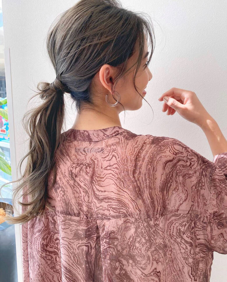 簡単ヘアアレンジ ロング ヘアアレンジ ナチュラル K Twoあべのキューズモール 和泉 地咲 Hair